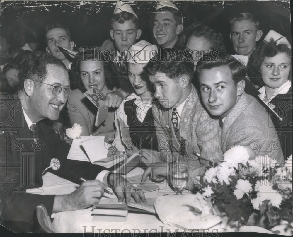 1945 Press Photo Clinton Anderson Agriculture Banquet- RSA53321 - Historic Images