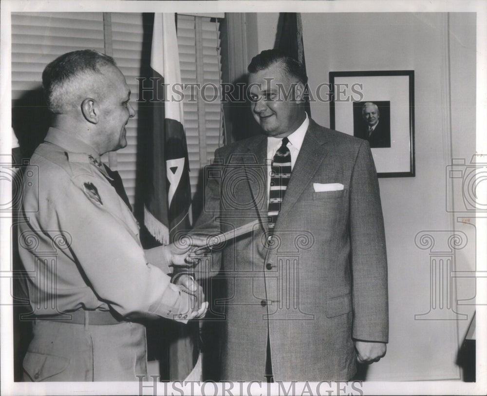 1954 Alfred Anderson Develops Supply Plan-Historic Images