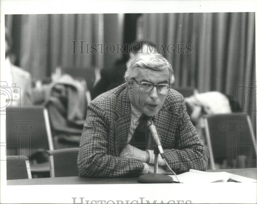 1980 Pat Casey No Fault Insurance Hearing - Historic Images