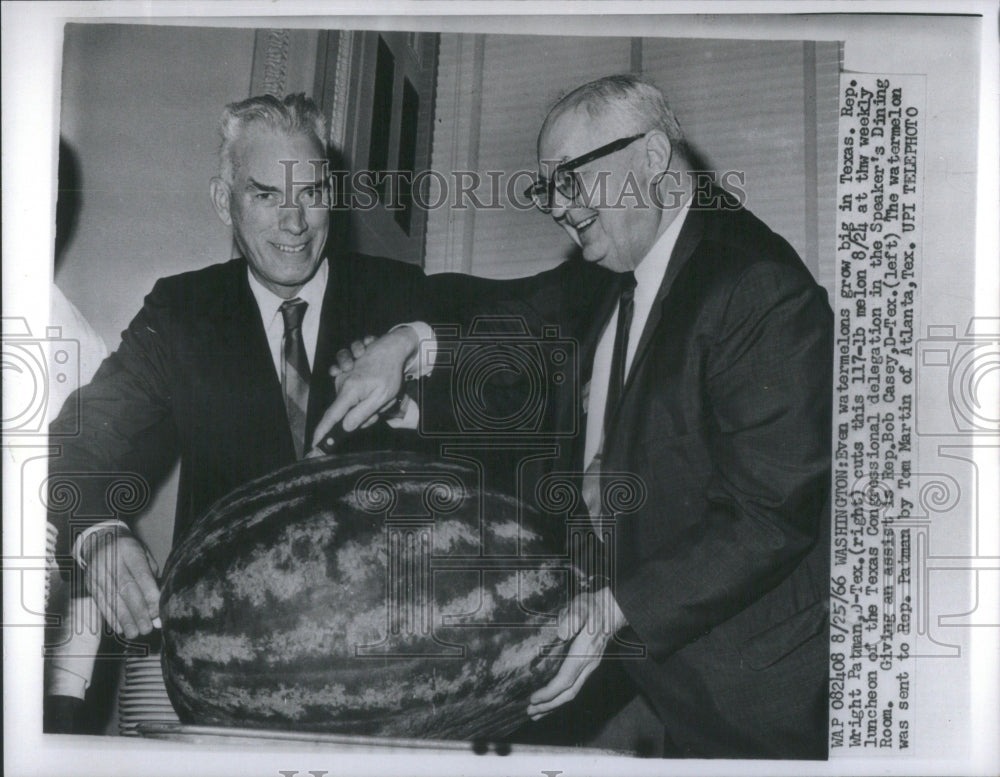 1966 Press Photo Robert Casey American Politician- RSA53429 - Historic Images