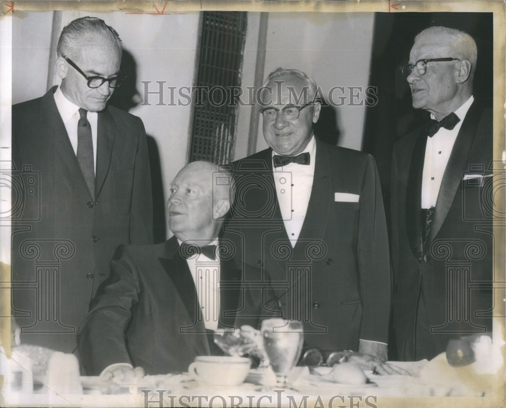 1961 Eisenhower Dirksen Senator Goldwater - Historic Images