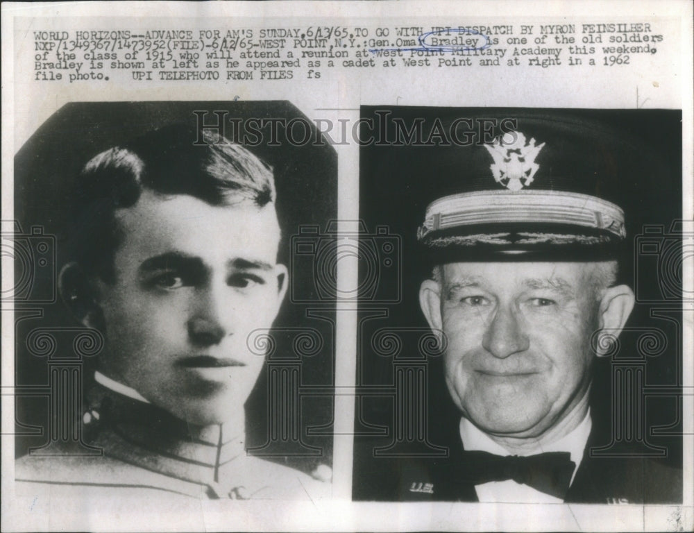 1965 General Omar Bradley West Point Gradua-Historic Images