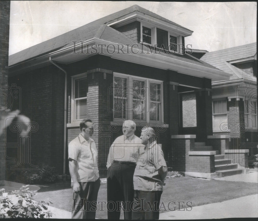 1957 Press Photo Anderson Home LotusJohn Labaski NIck- RSA53925 - Historic Images