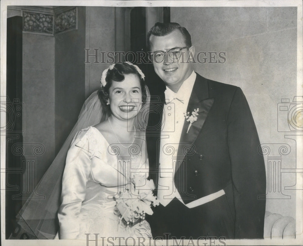 1953 Mr. And Mrs. John Hevle Andersen-Historic Images