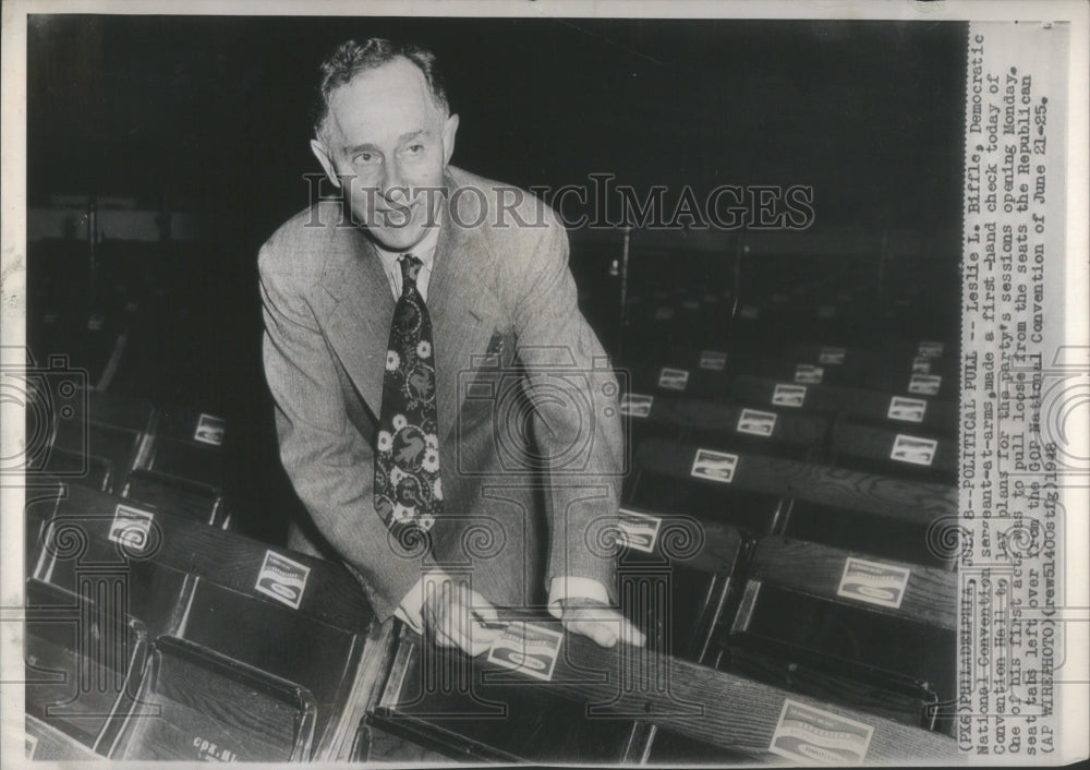 1948 Press PhotoLeslie L. Biffle, Democratic National C- RSA54133 - Historic Images