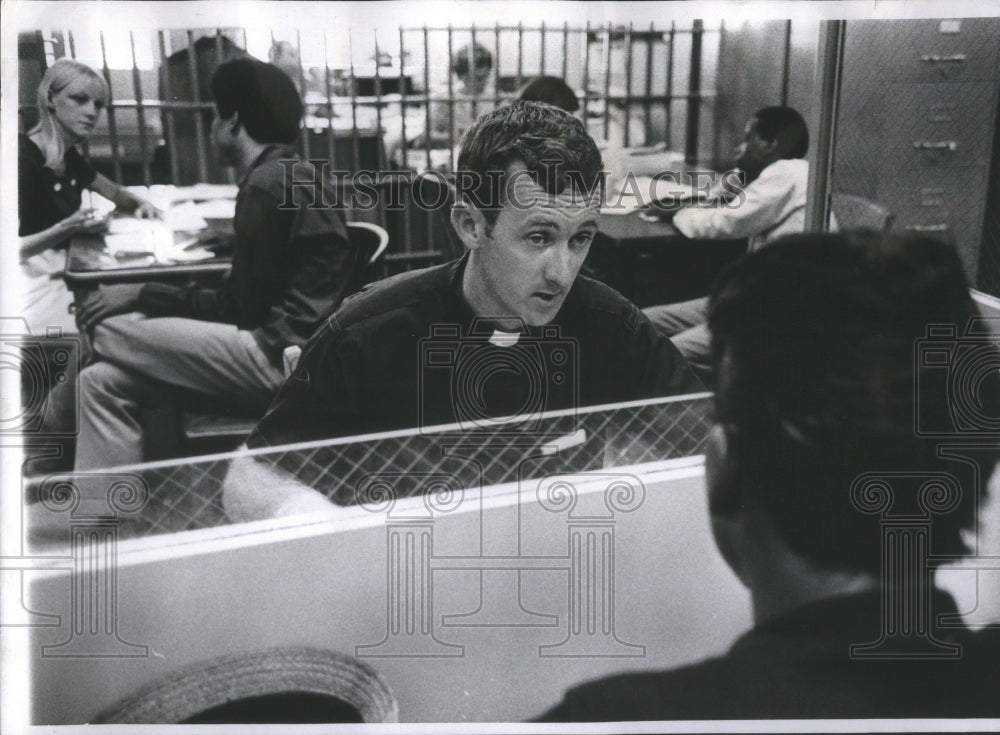 1969 Michael Brennan Divine Saminary Prison - Historic Images