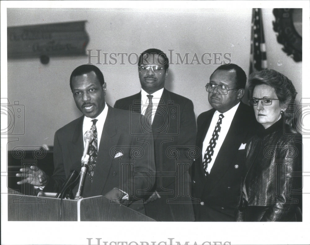 1992 Education President Bristow - Historic Images