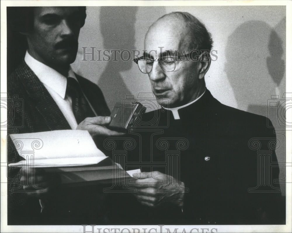 1982 Francis Archdiocesan Chancery John - Historic Images