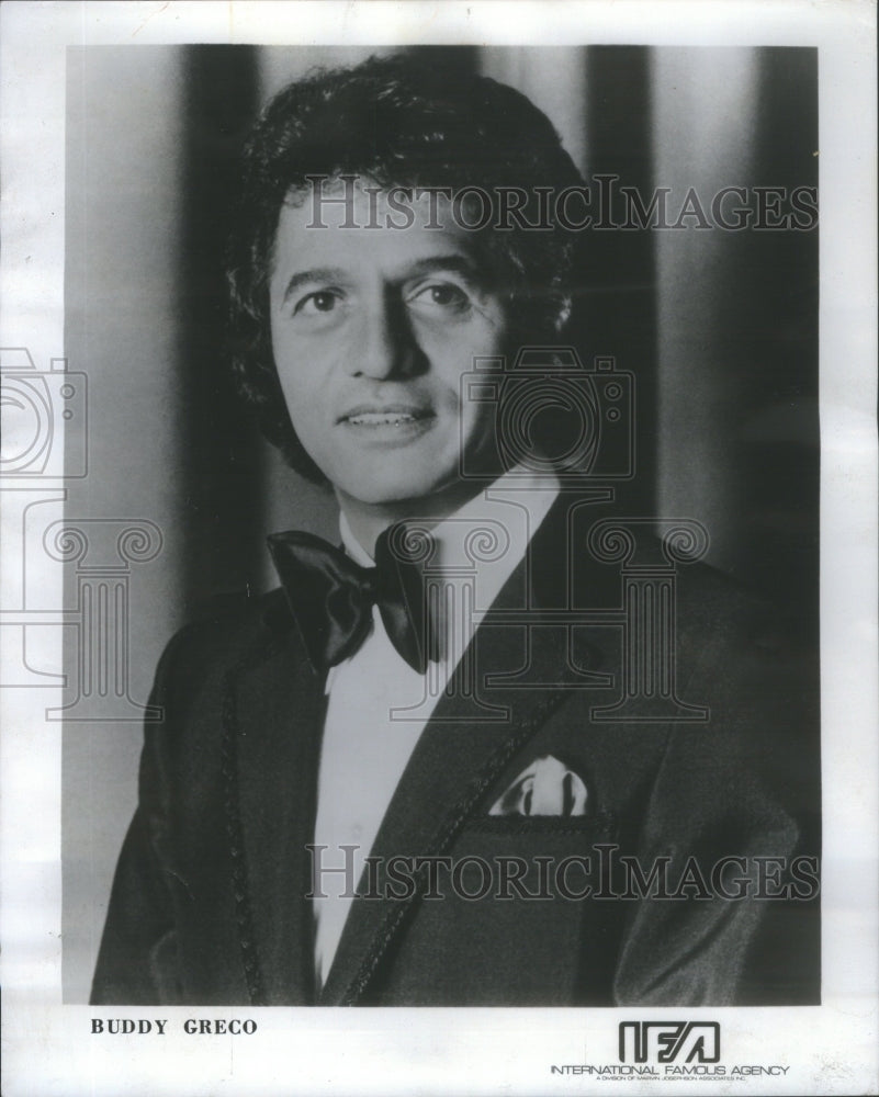 1975 Buddy Greco American Singer Pianist - Historic Images