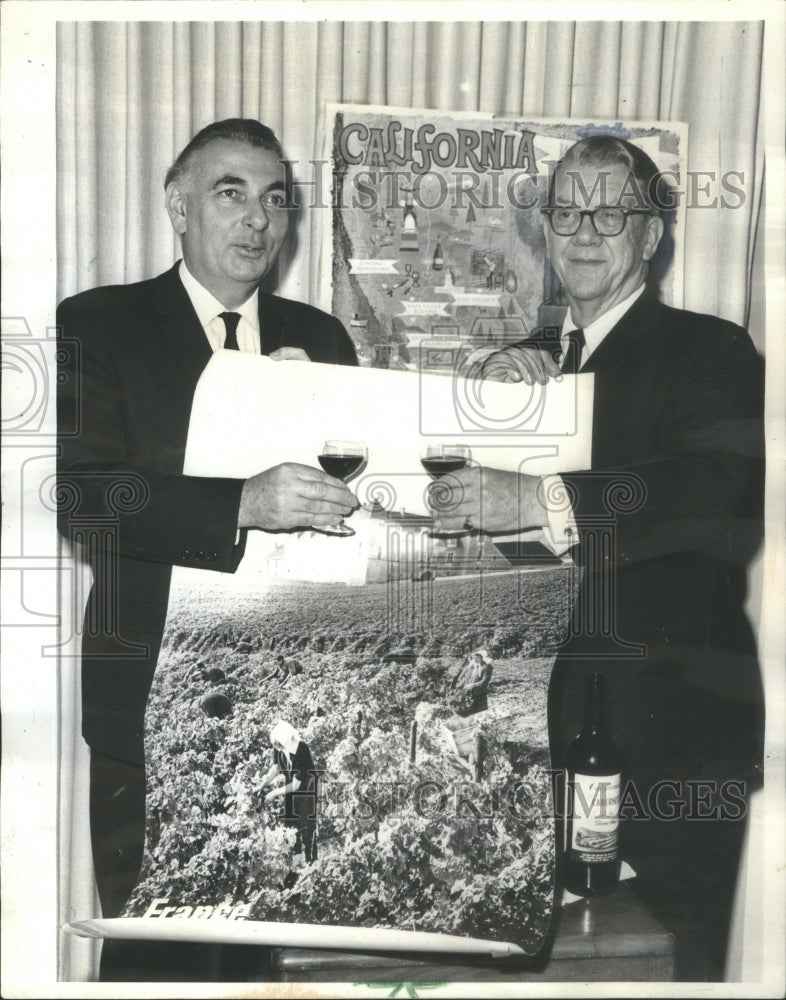 1966 Press Photo Jean Louis Maunder Villas Johnson- RSA54821- Historic Images