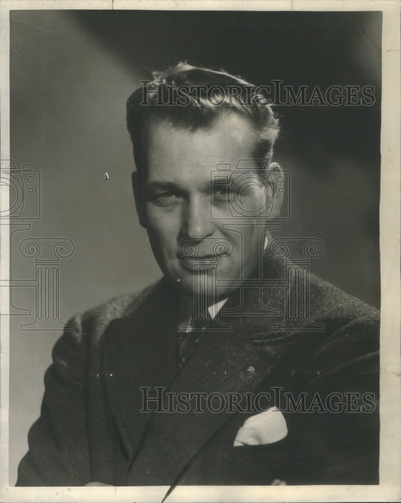 1937 Press Photo Russell Hamm Pence war summer week- RSA54959 - Historic Images