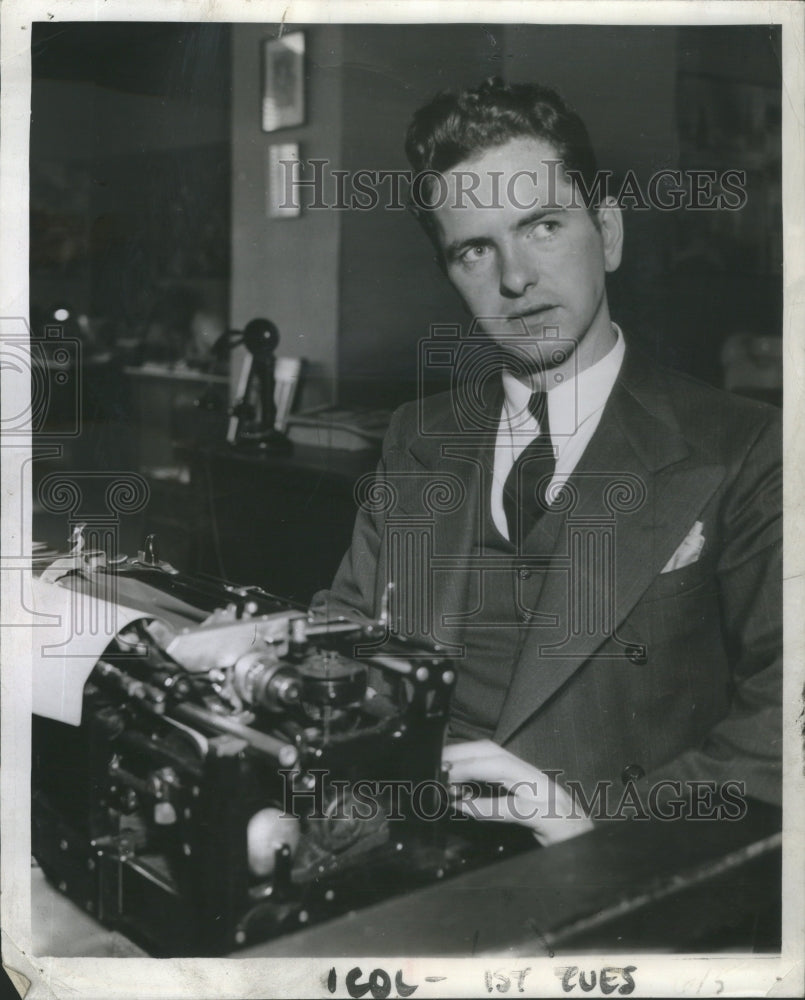 1940 Raymond Joseph Haley columnist Writer - Historic Images