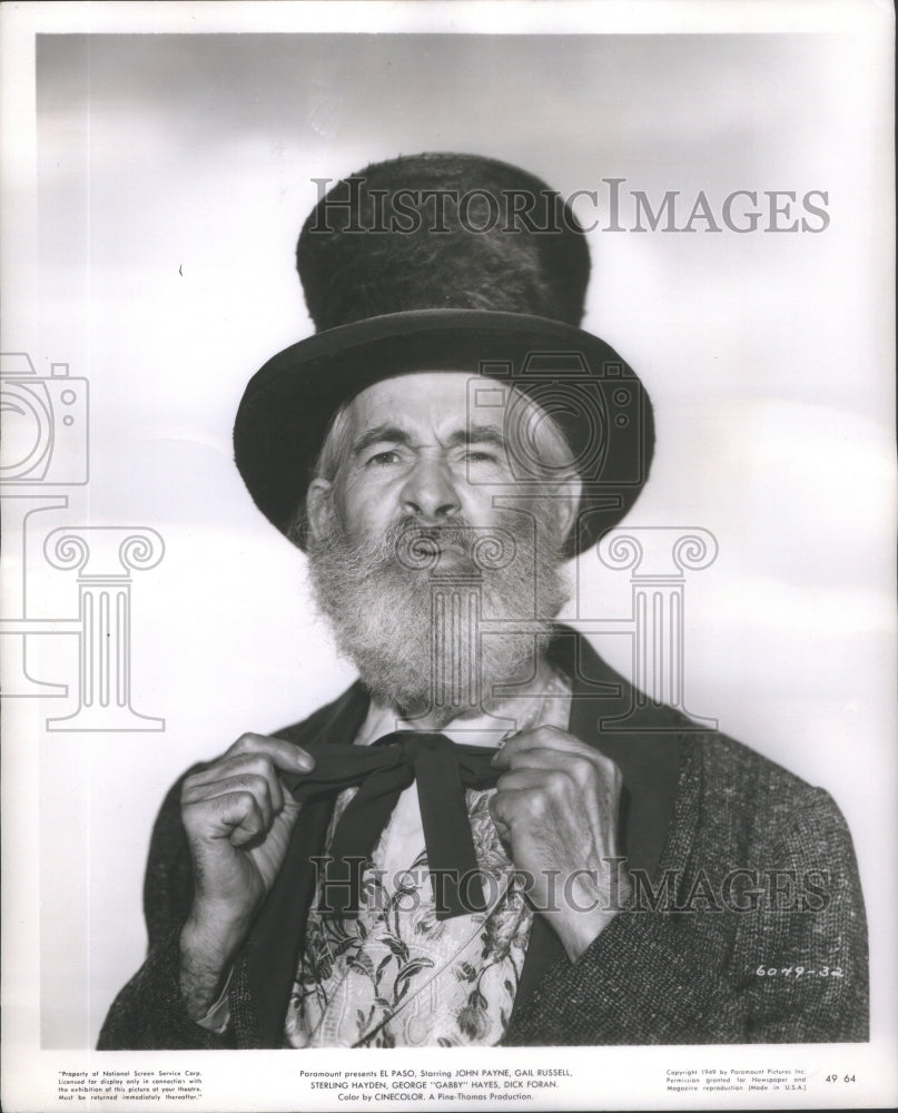 1949 George Francis Hayes El Paso - Historic Images