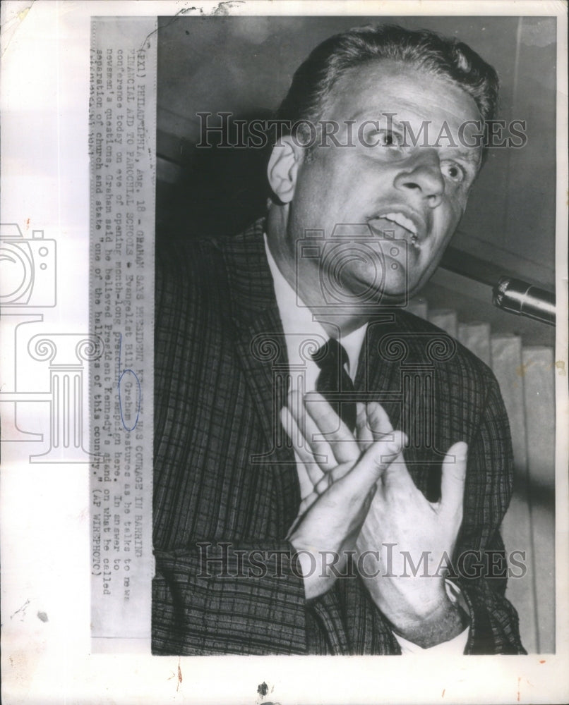 1961 President Kennedy Graham Financial - Historic Images