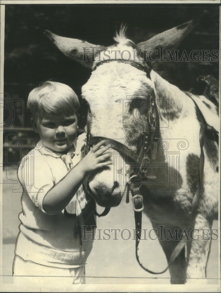 1926 Young Bill Hart Horse William Junior-Historic Images