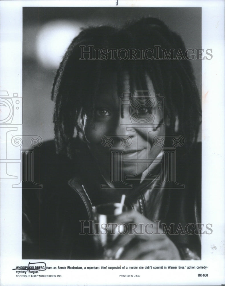 1987 Whoopi Goldberg Movie Actress Comedian - Historic Images