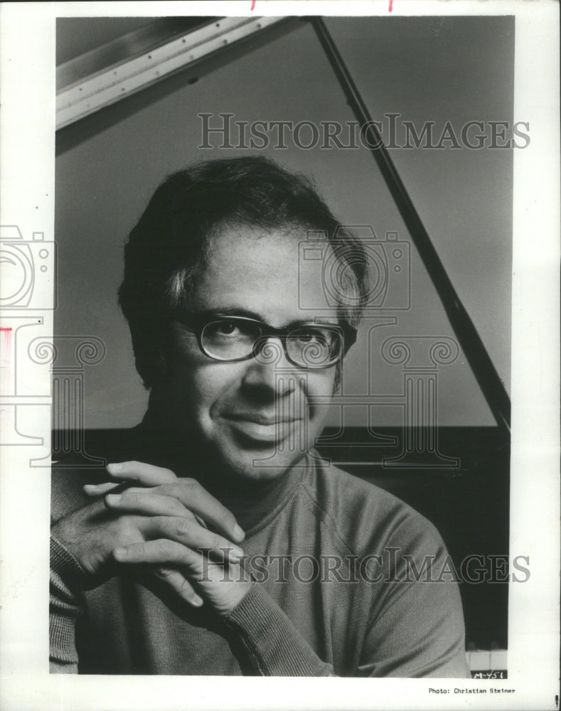 1976 Gary Graffman pianist America Music - Historic Images