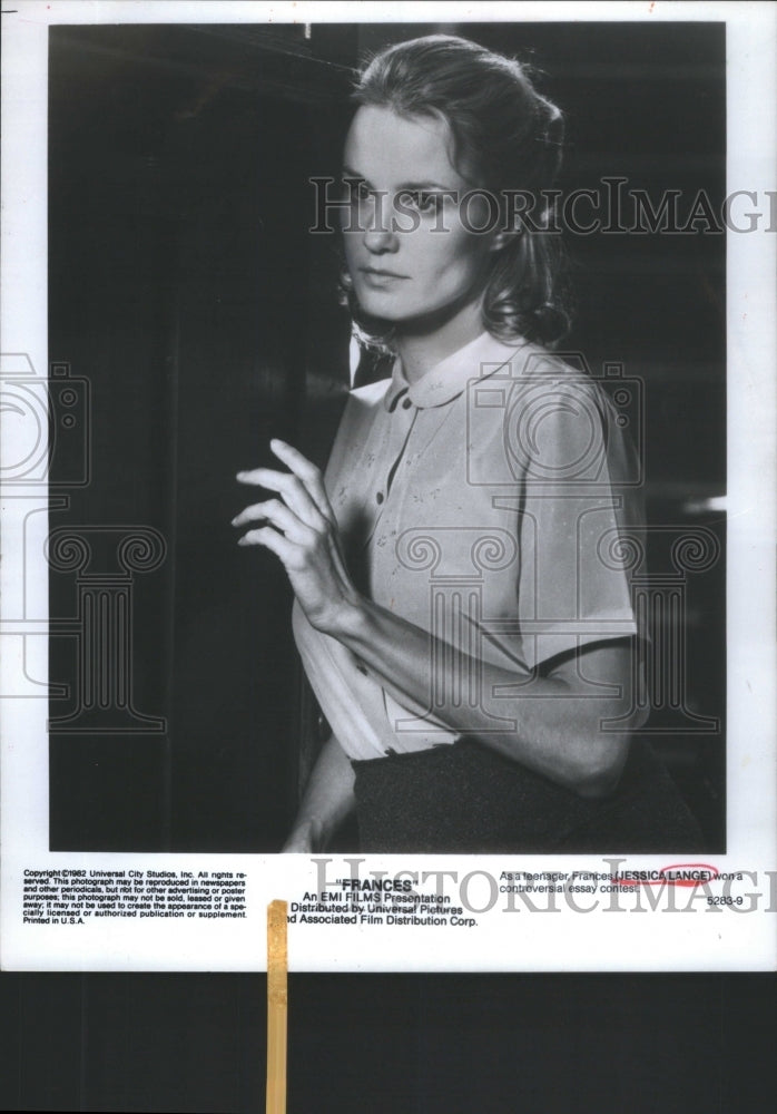 1988 Jessica lange Frances Contests won - Historic Images