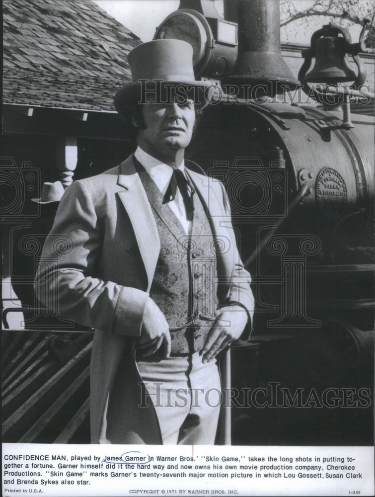 1971 James Garner Confidence Man Warner - Historic Images