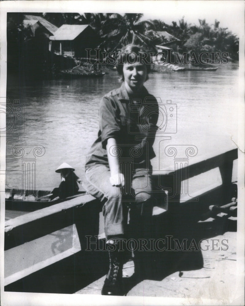 1968 George Anne Geyer Columnist-Historic Images