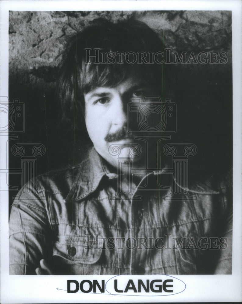 1977 Entertainer Don Lange - Historic Images