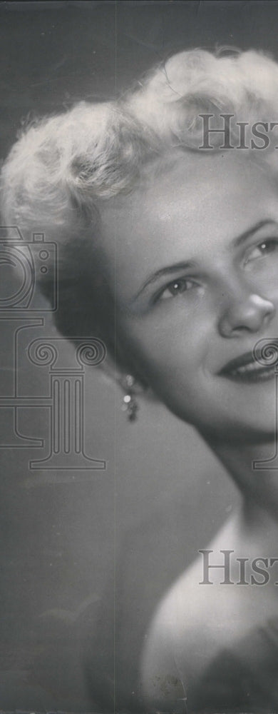1955 Press Photo Geraldine Lange American Opera Singer- RSA57573- Historic Images