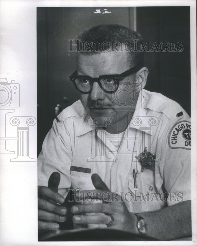 1968 Daniel Gleason Chicago Police Department-Historic Images