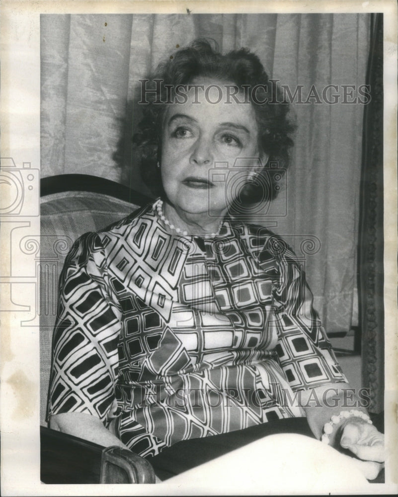 1973 LILLIAN GISH AMERICAN STAGE SCREEN TELEVISION ACTRESS - Historic Images