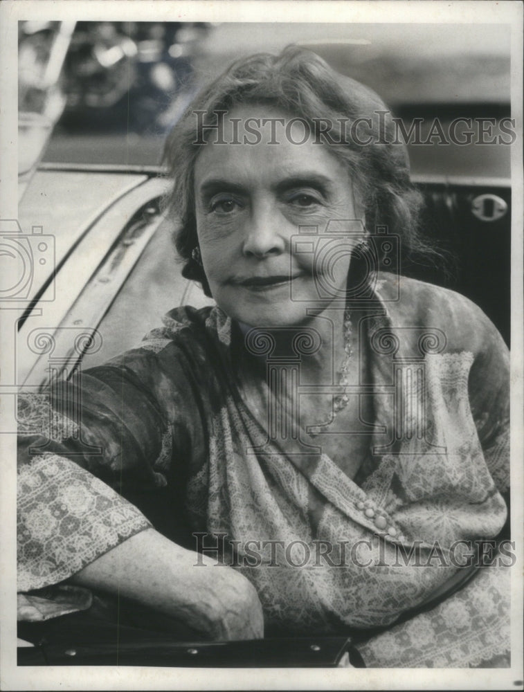 1978 Veteran Actress Lillian Gish Sparrow CBS - Historic Images