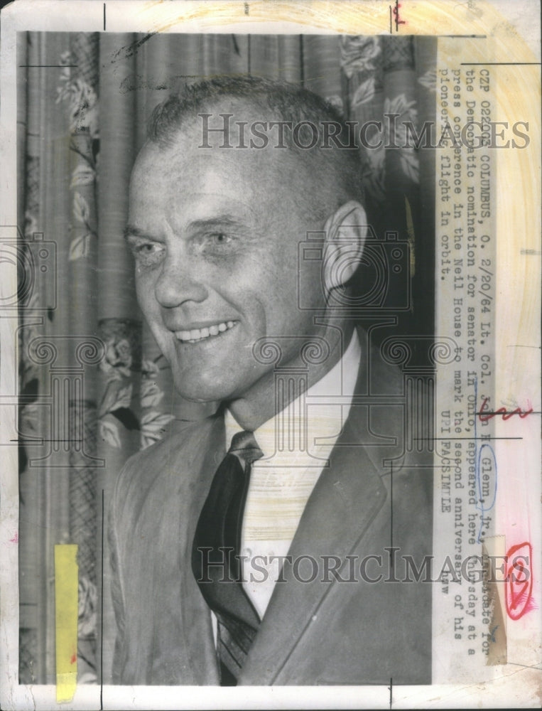 1964 John Glenn Jr candidate Democratic Nomination - Historic Images