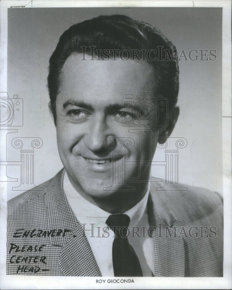 1969 Roy Gioconda American Actor Singer - Historic Images