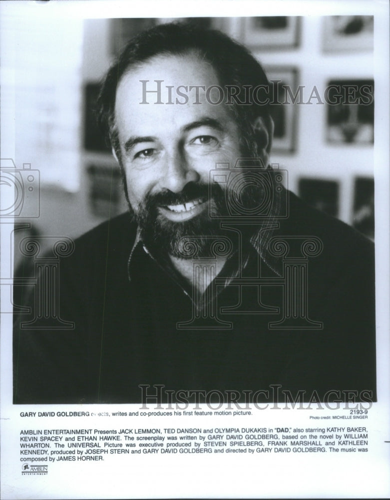 Press Photo Gary David Goldberg directs writes produces picture - Historic Images