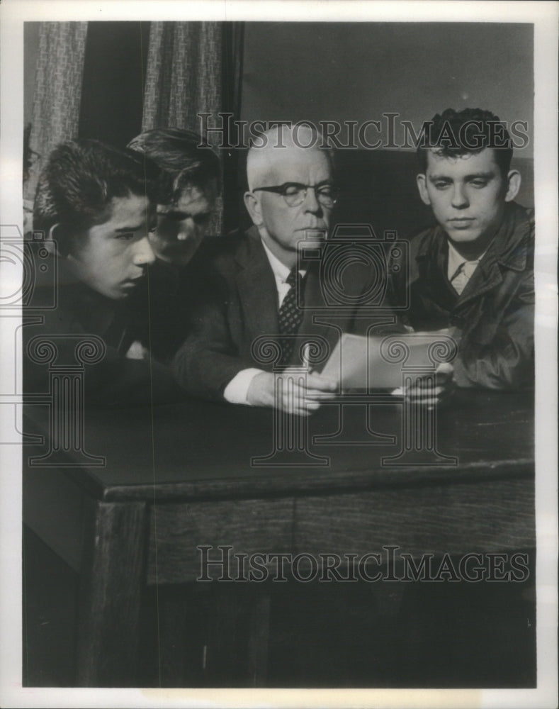 1959 ABC commentator Don Goddard DetroitYouth Anonymous Organization - Historic Images