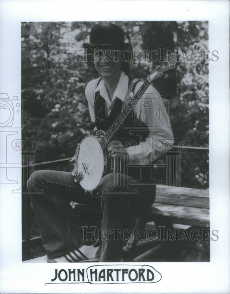 1986 John Hartford Bluegrass Musician - Historic Images