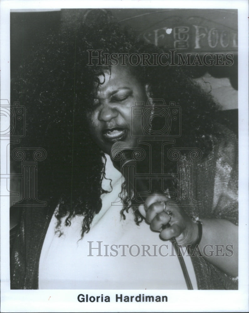 1971 Press Photo Gloria Hardiman Chicago Hedges Blues- RSA58455 - Historic Images
