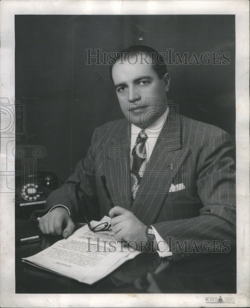 1950 Alderman Alan Freeman - Historic Images