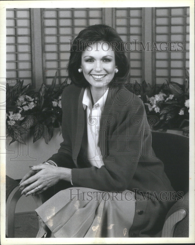 1985 Commentator Phyllis George - Historic Images