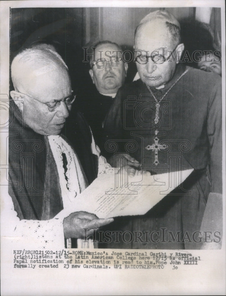 Jose Garibi y Rivera Cardinal-Historic Images