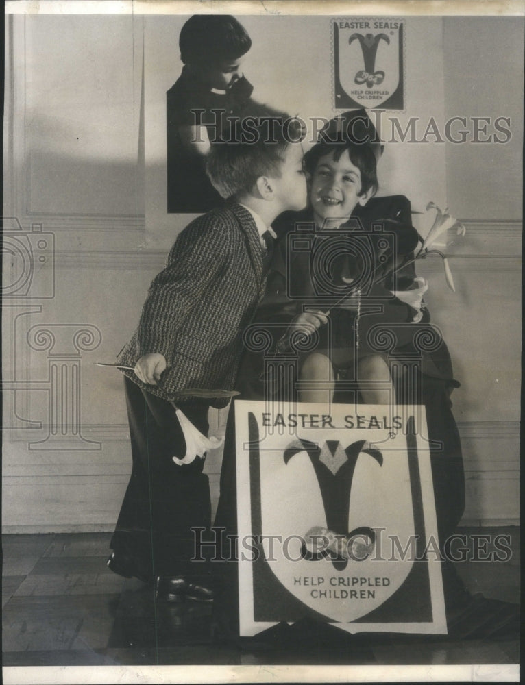 1964 Nancy Gamis Extra Treat Chicago Easter - Historic Images