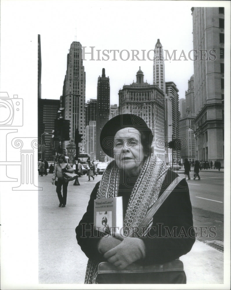 1982 Chicago Writer Virginia Cardner - Historic Images