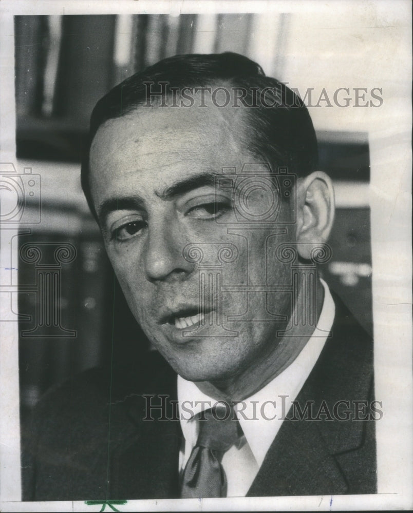 1971 Press Photo Lake County State Attorney Jack Hoogasian Highland Park Mayor- Historic Images