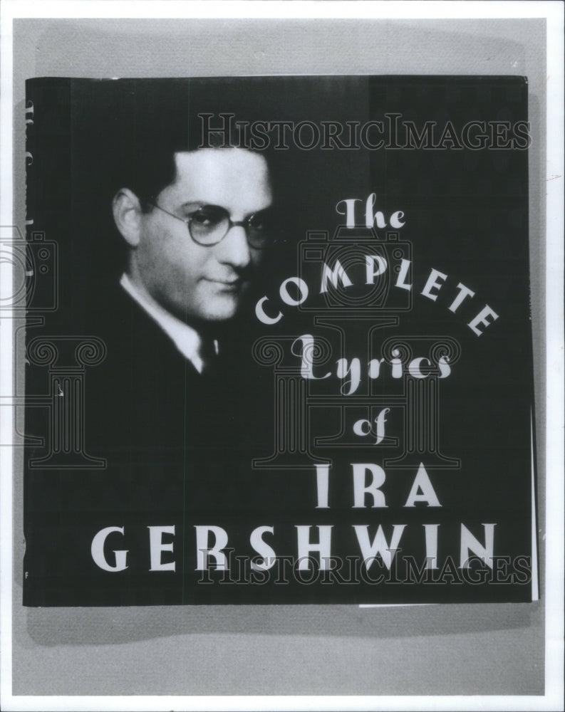 1993 Lyrics Ira Gershwin Encyclopaedia - Historic Images