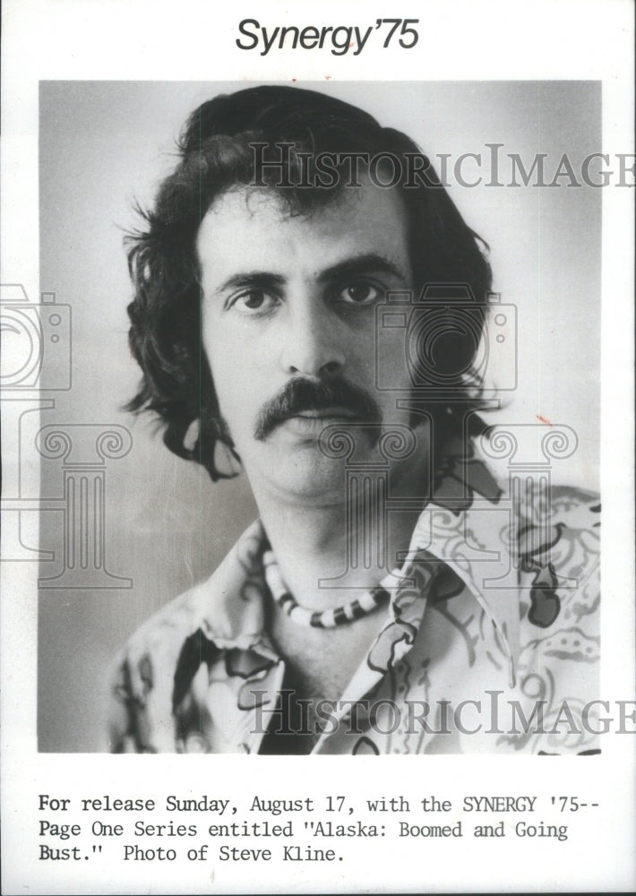 1975 Steve Kline newspaper Philadelphia Anchorage - Historic Images