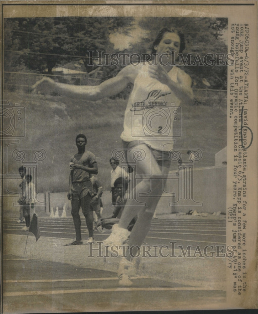 1972 David Knapp Long Jump Atlanta Track-Historic Images