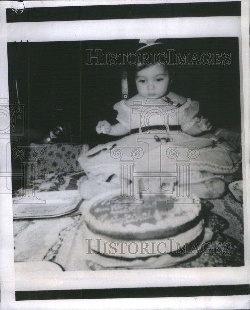 1960, Georgia Ann Kluth First Birthday- RSA59763 - Historic Images