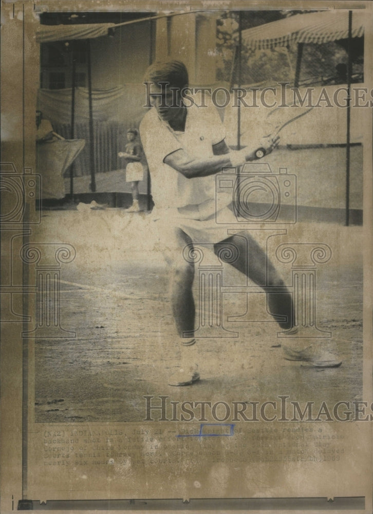 1969 Dick Knight Tennis player Seattle-Historic Images