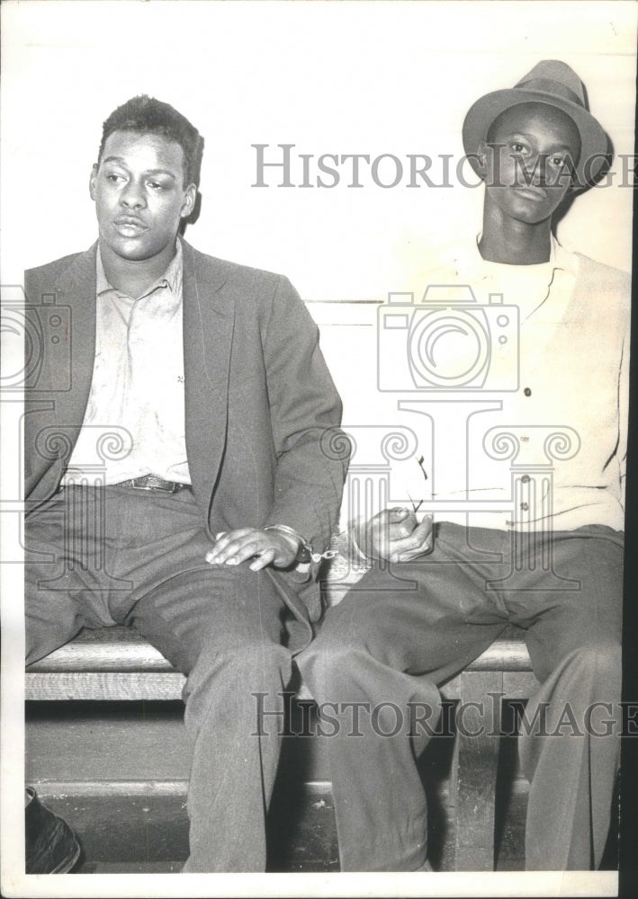 1965 John Knight Phil Murry Murderers John Henry Edwards Chicago - Historic Images