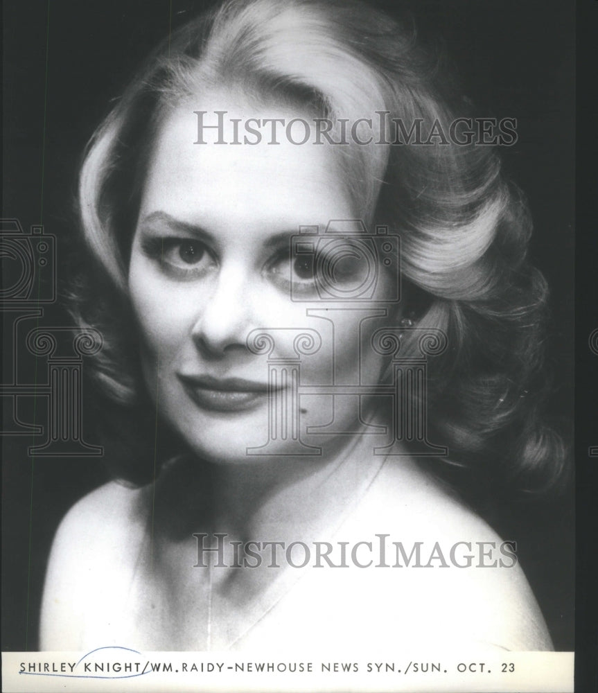 1978 Academy Award Winning Movie Actress Shirley Knight - Historic Images