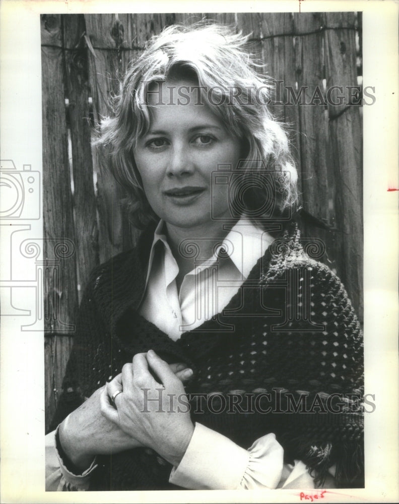 1978 American Stage, Film And Television Actress Shirley Knight - Historic Images