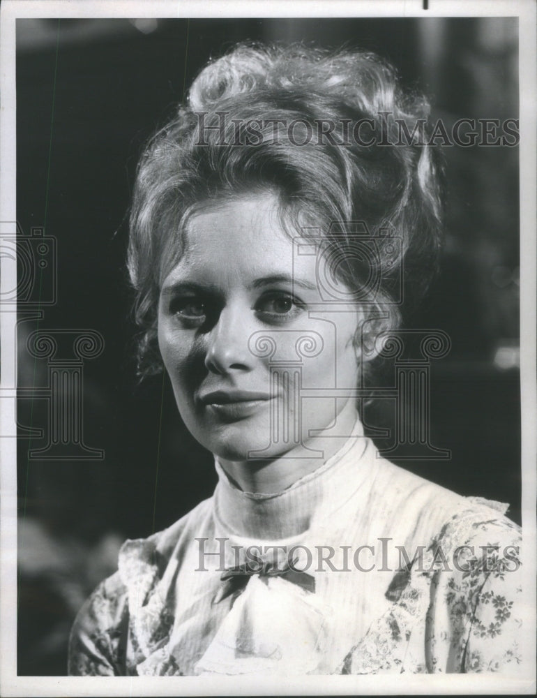 1970 Press Photo Actress Shirley Knight Stars In NBC TV Show &quot;The Virginian&quot;- Historic Images